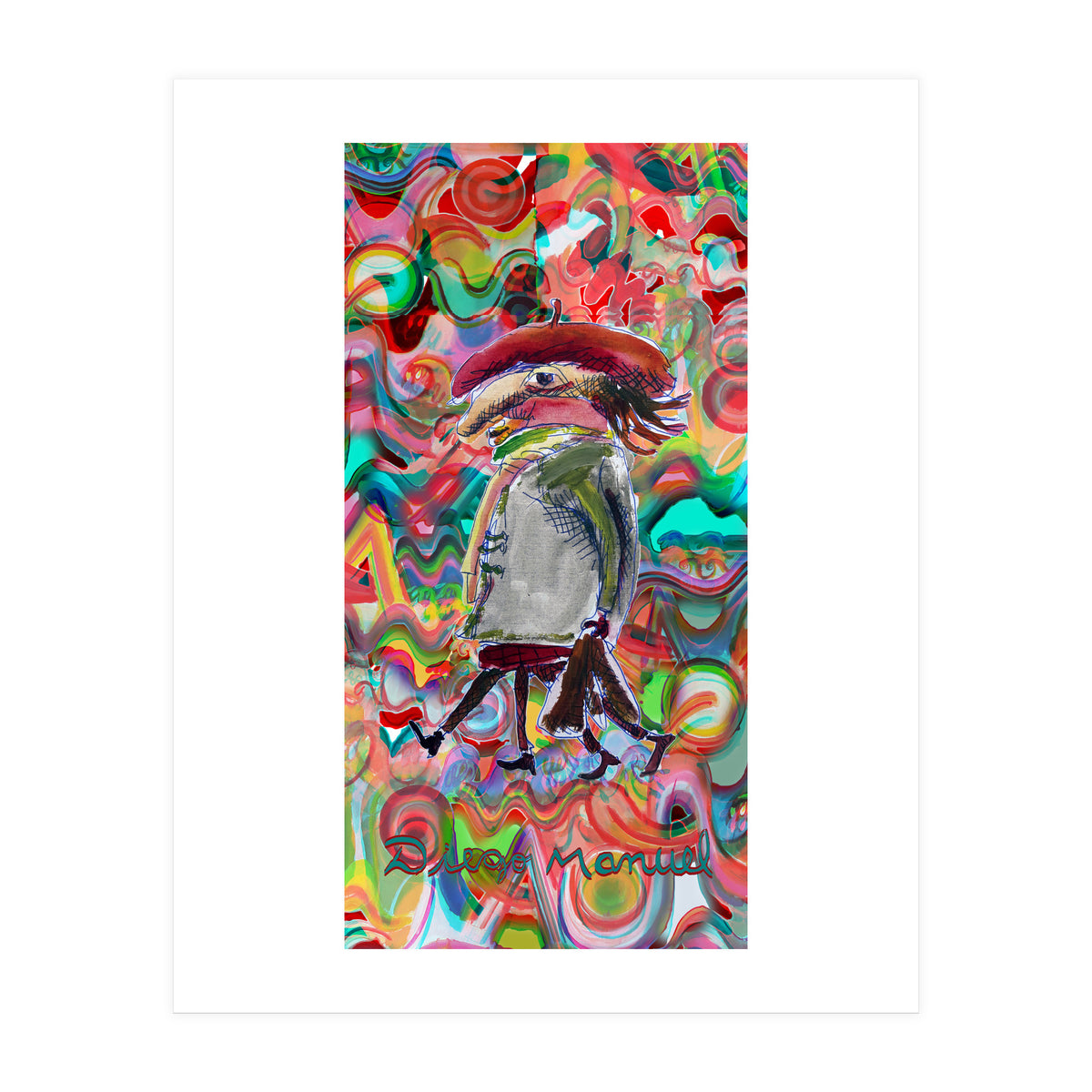 Estrella Del Arte 4 B (Print Only)