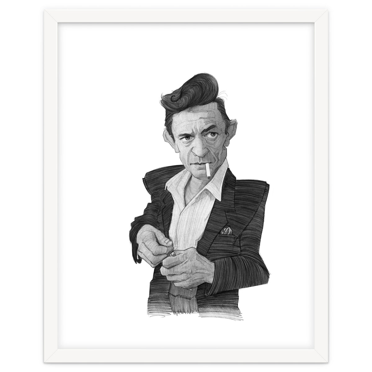 Johnny Cash Portrait