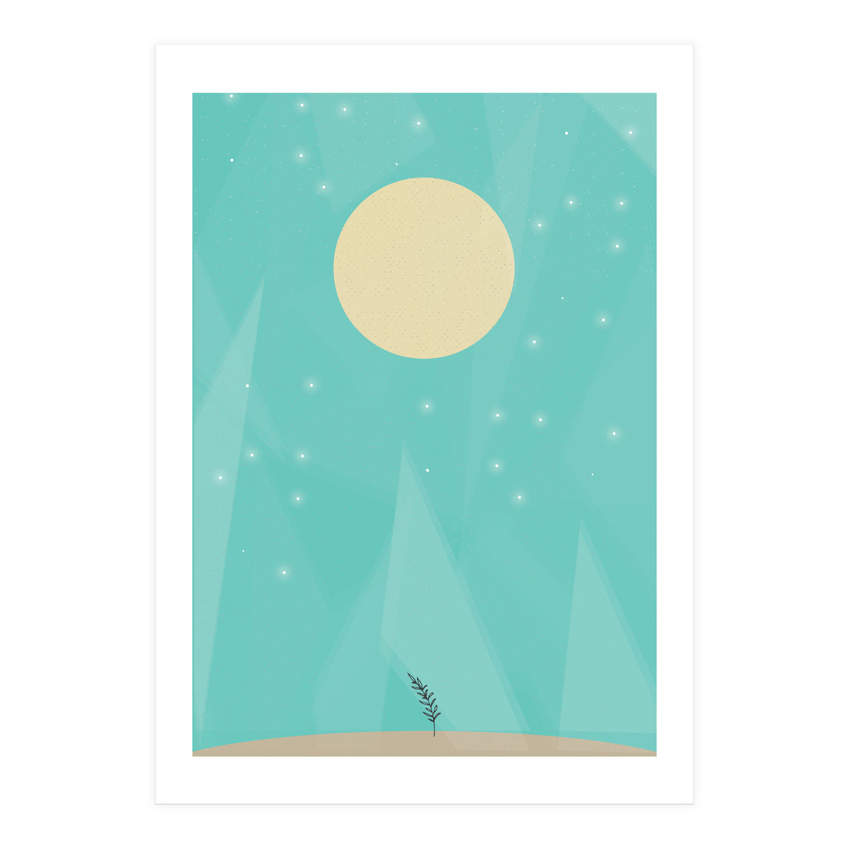 Moonflower Retro (Print Only)