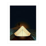Tent at Night (Print Only) thumbnail