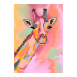Giraffe Reaching the Rainbow (Print Only) thumbnail