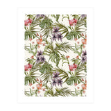 Watercolor tropical foliage (Print Only) thumbnail