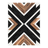 Urban Tribal Pattern No.1 - Concrete and Wood (Print Only) thumbnail