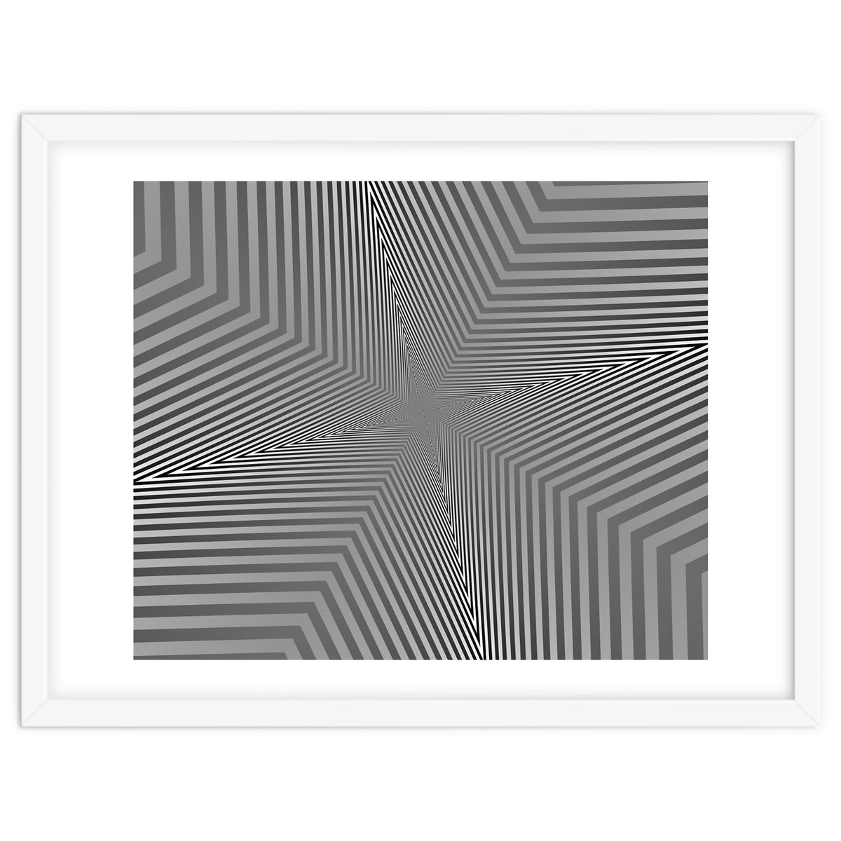 Abstract Triangle Pattern Geometric