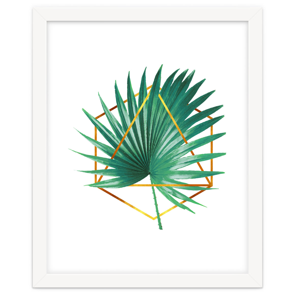 Tropical Palm Leaf 01