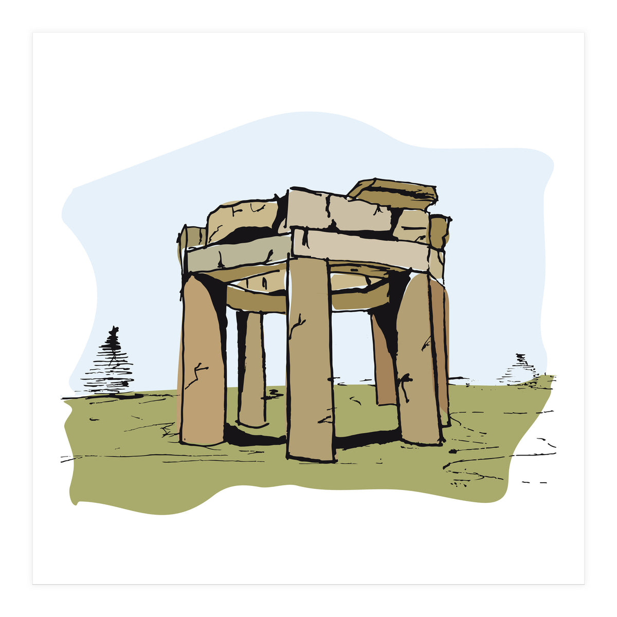 Qoubbat Douris - Lebanon (Print Only)