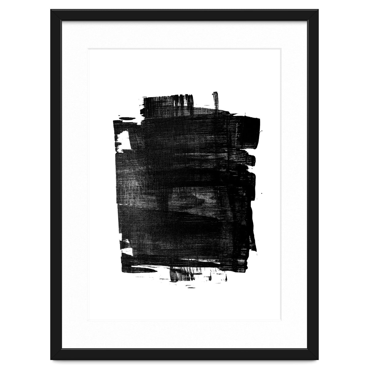 Minimalist Textured Brushstroke Art #1