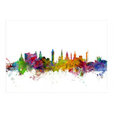 Glasgow Scotland Skyline (Print Only) thumbnail
