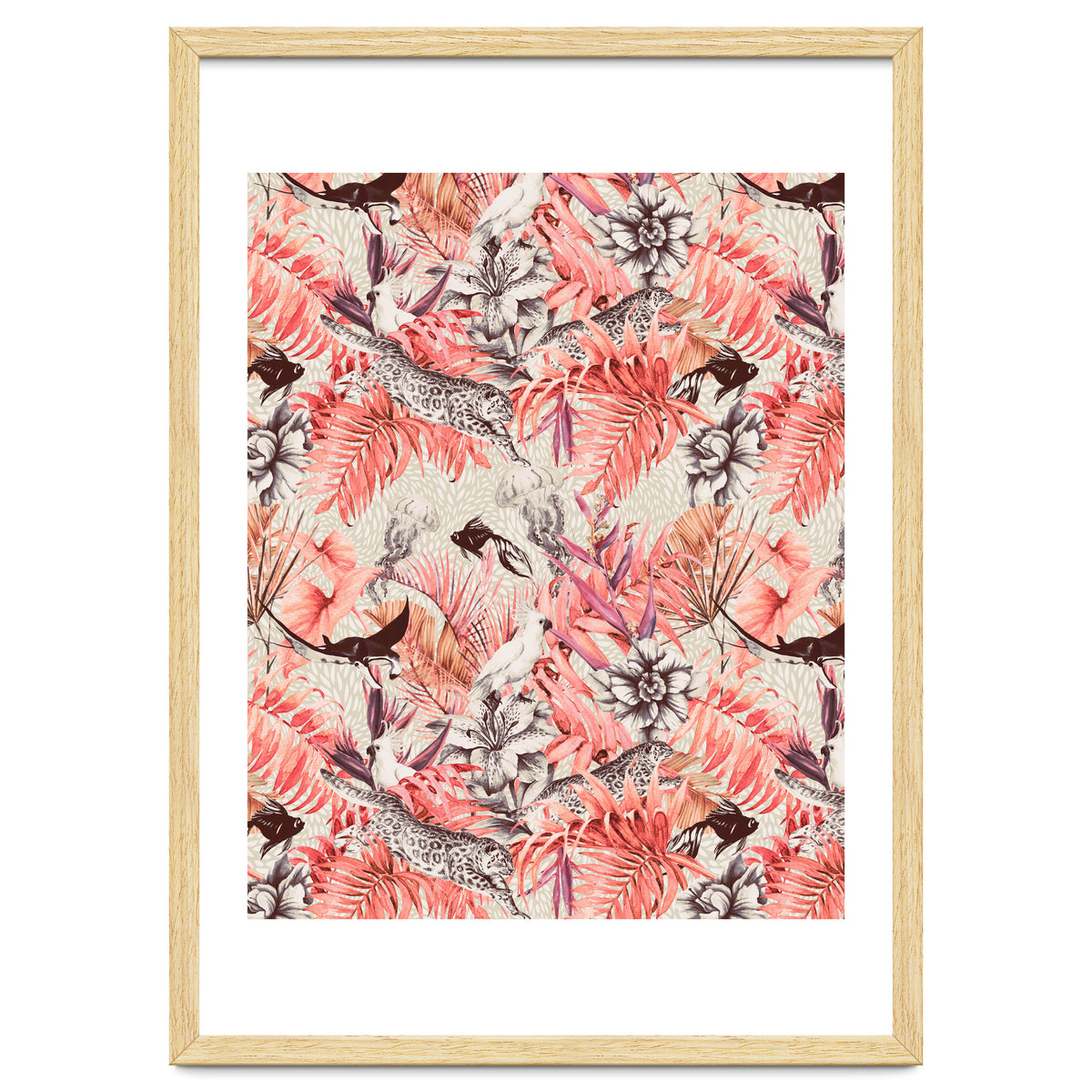 Tropical paradise pink