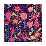 Wild Weeds And Flowers Dark (Print Only) thumbnail