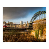 Newcastle tyne bridge sunset (Print Only) thumbnail