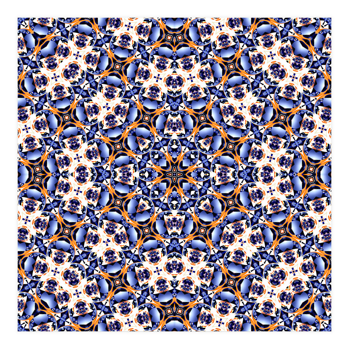 Abstract Mandala Pattern (Print Only)