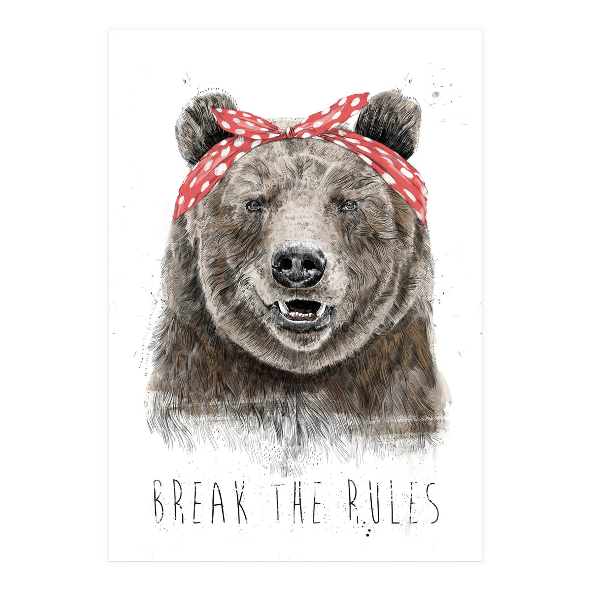 Break The Rules (color version) (Print Only)