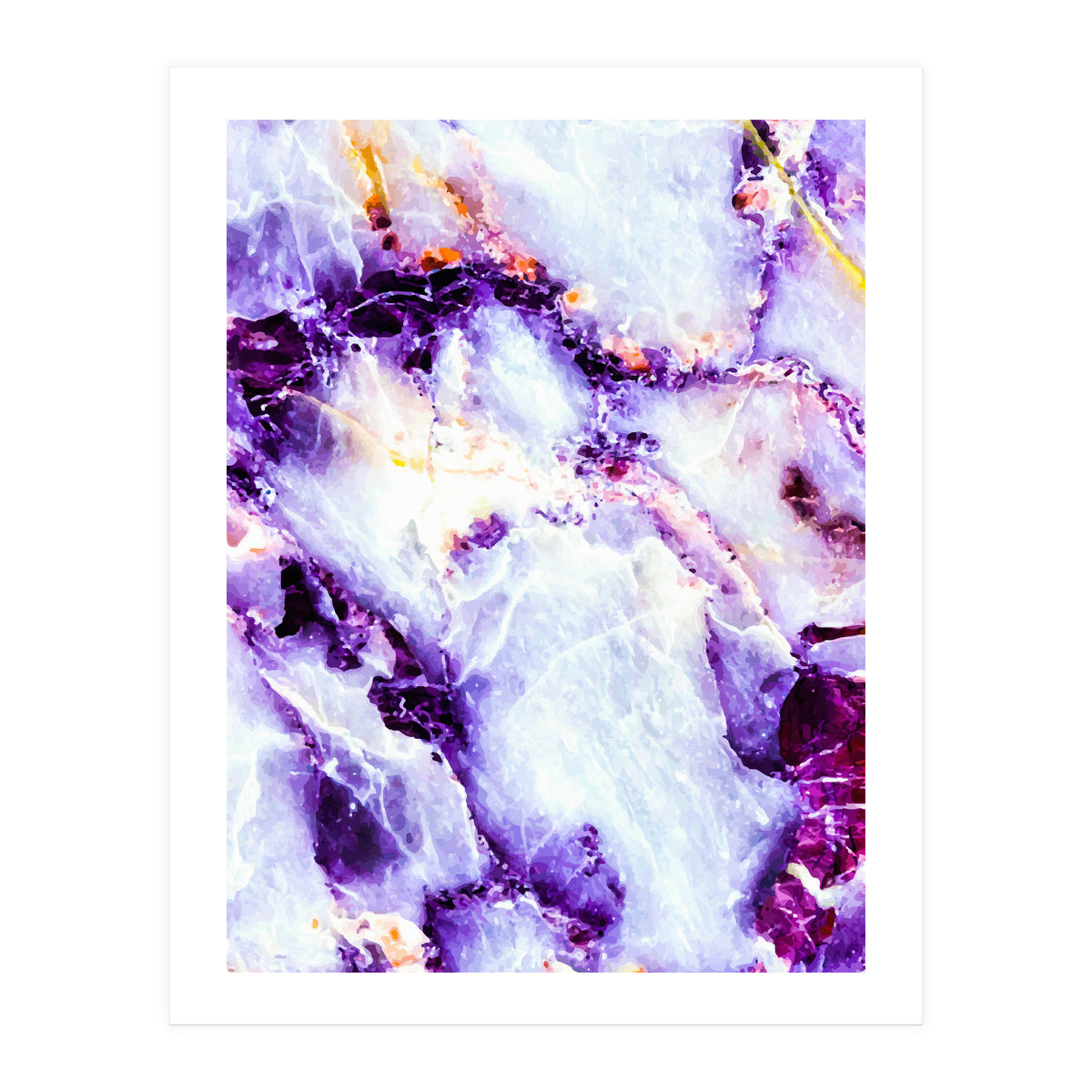 Purple marbling I (Print Only)