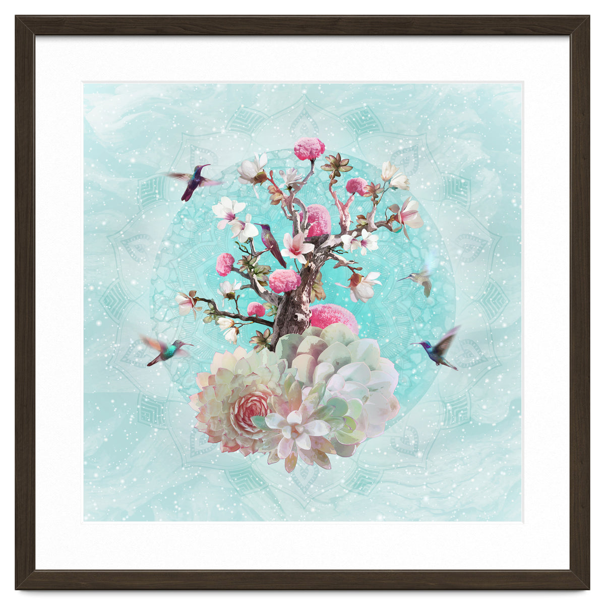 Floral Hummingbird