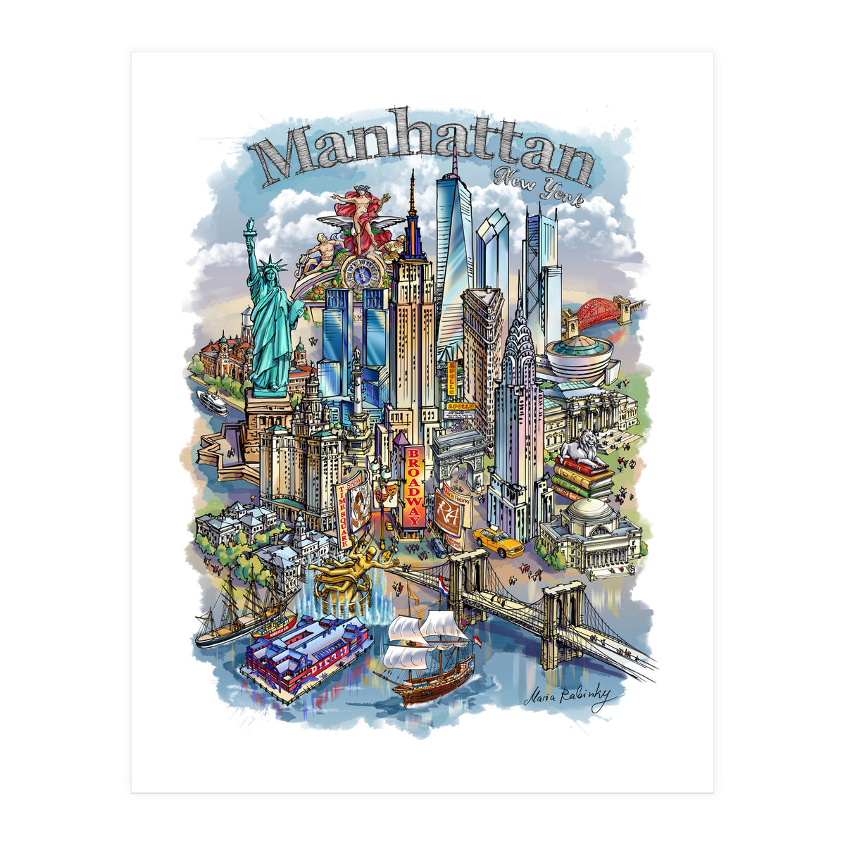 New York Theme 1 (Print Only)