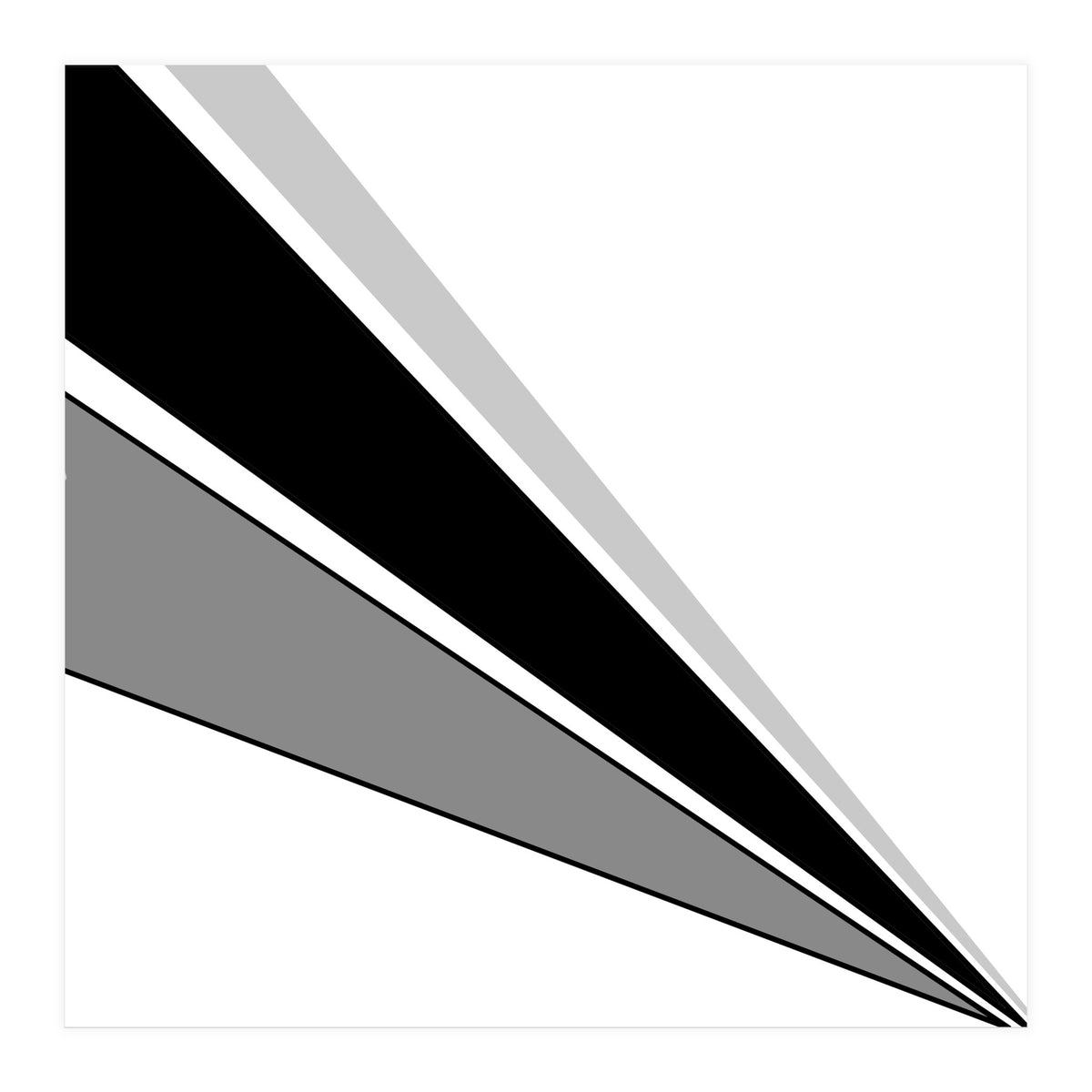 Black And White Escape (Print Only)