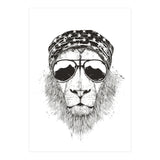 Wild Lion (bw) (Print Only) thumbnail