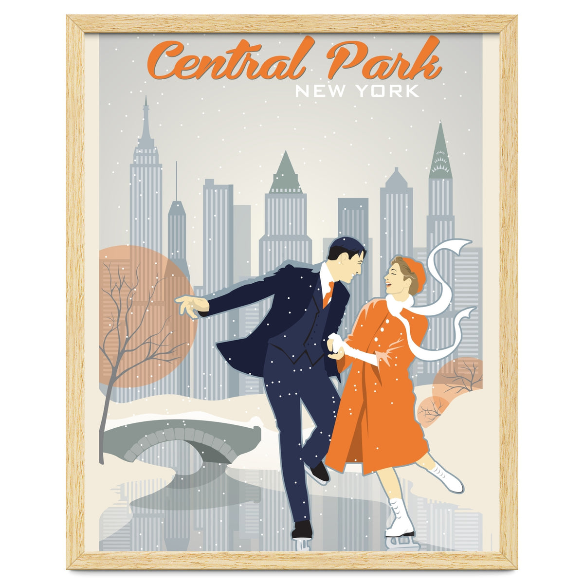 Skating in Central Park