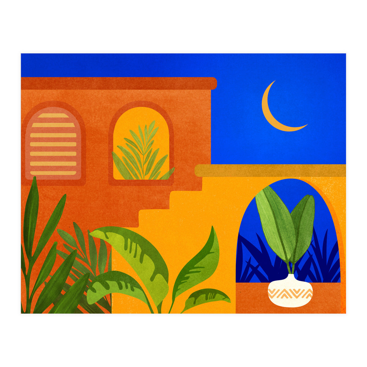 Moonlight Villa (Print Only)