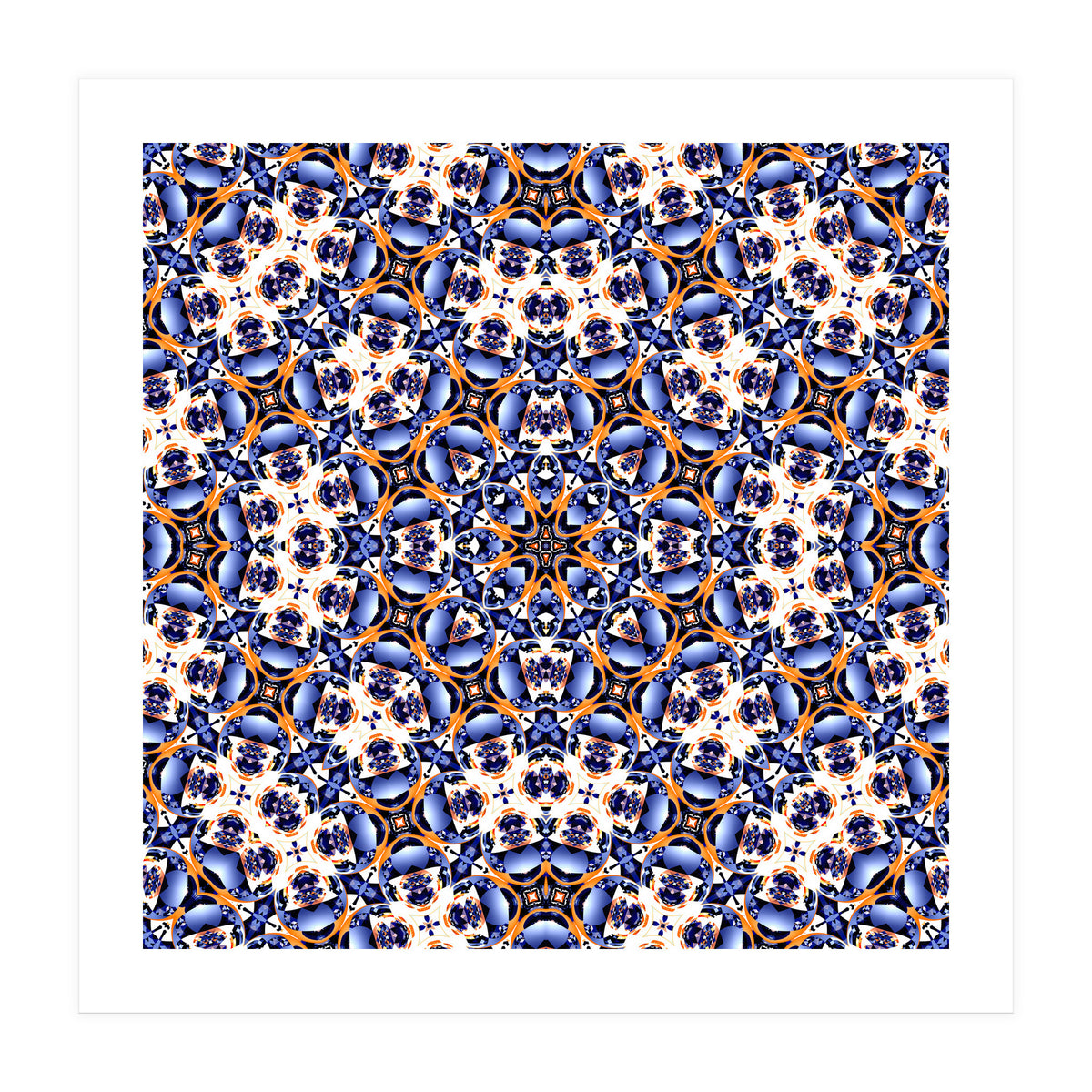 Abstract Mandala Pattern (Print Only)
