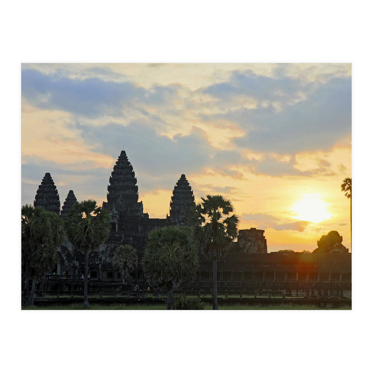 Dawn over Ankor Wat (Print Only)