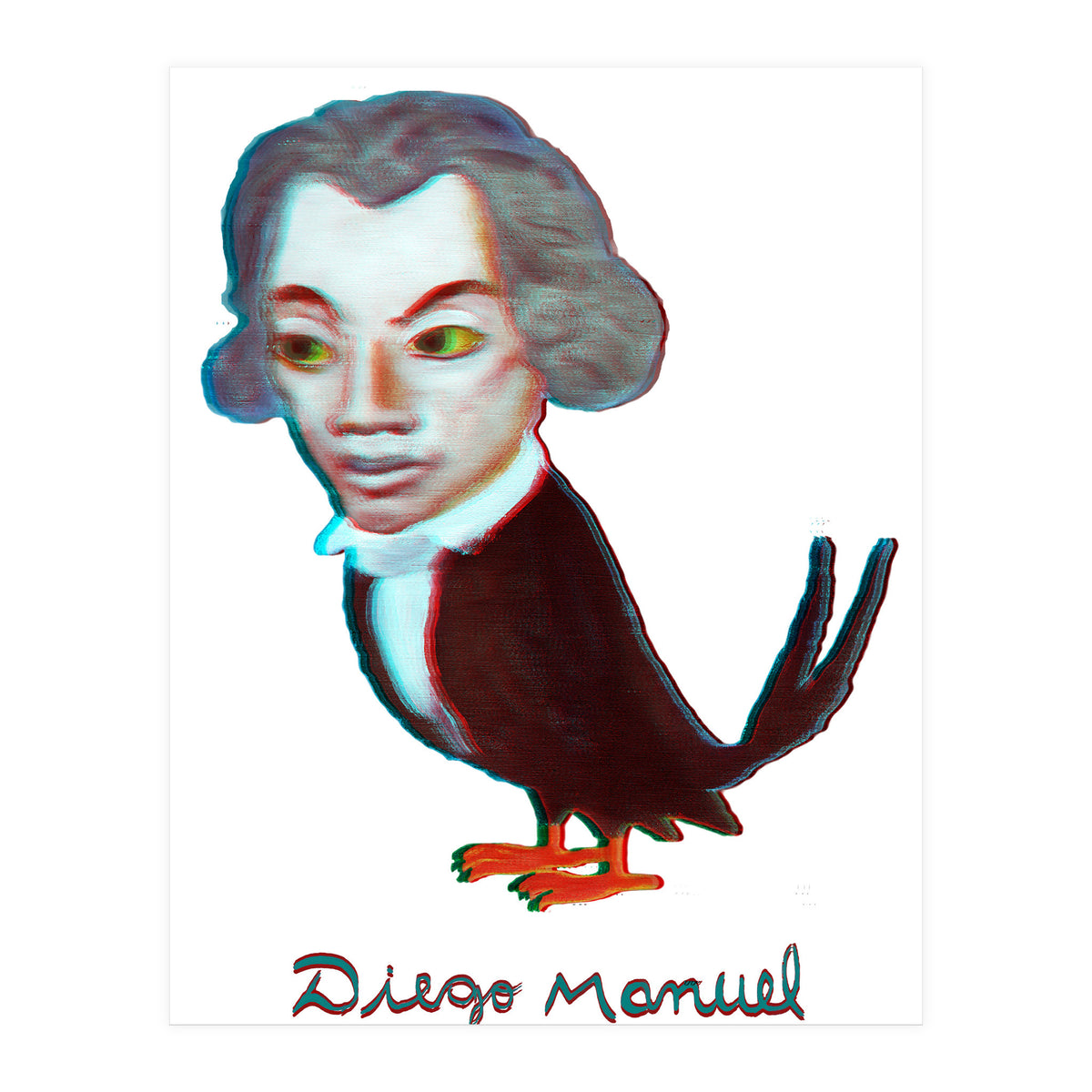 Beethoven Bird 1 (Print Only)