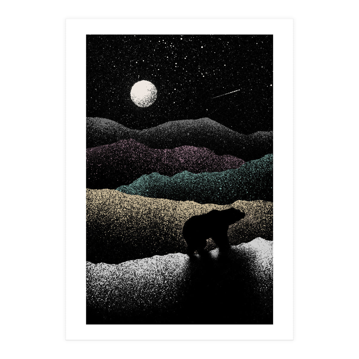 Wandering Bear (Print Only)