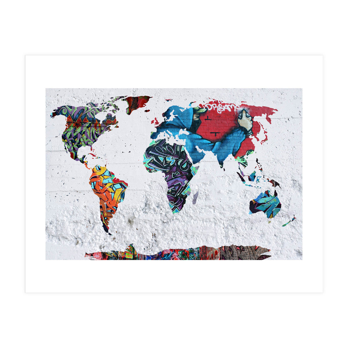 Map Graffiti (Print Only)