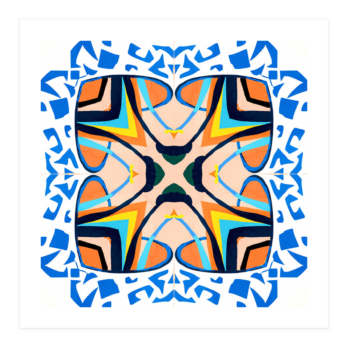 Mediterranean Tile (Print Only)