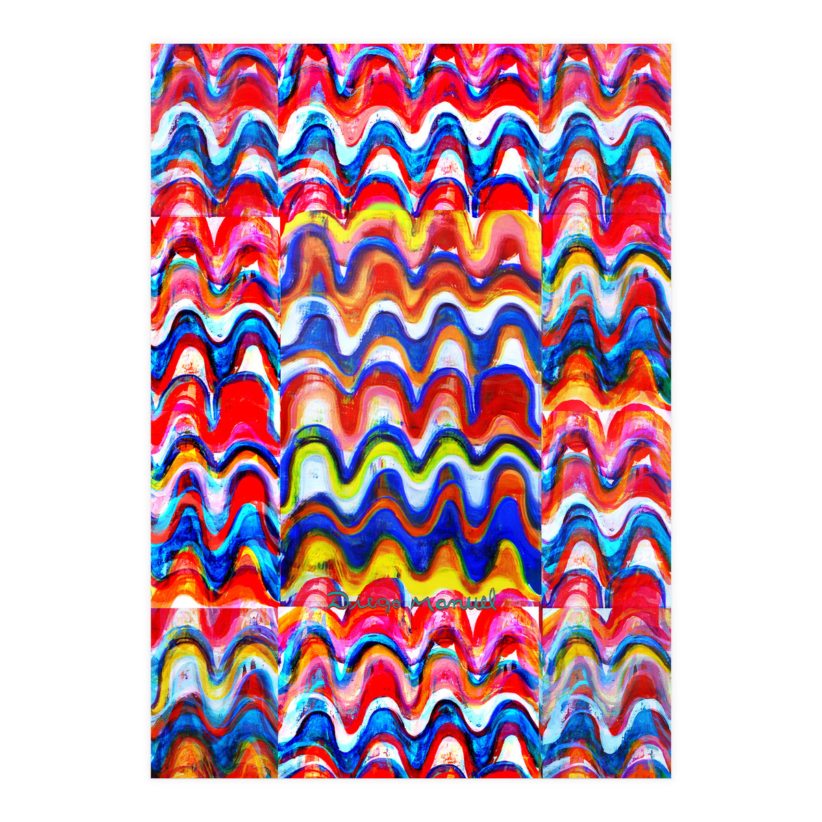 Pop abstract color full (Print Only)