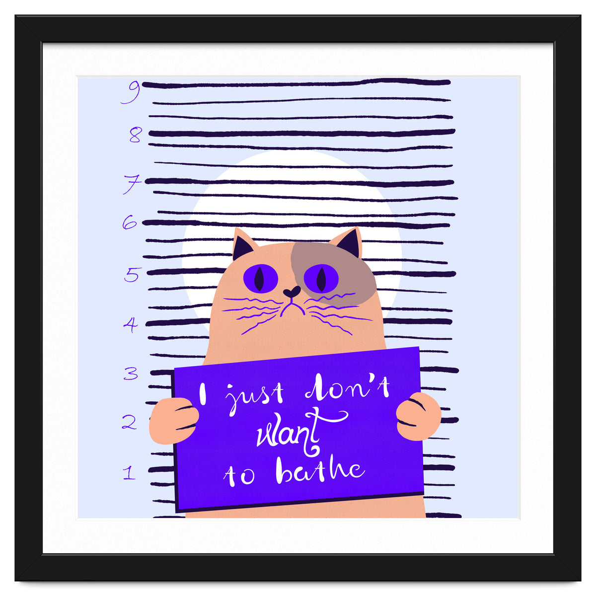 I just don't want to bathe