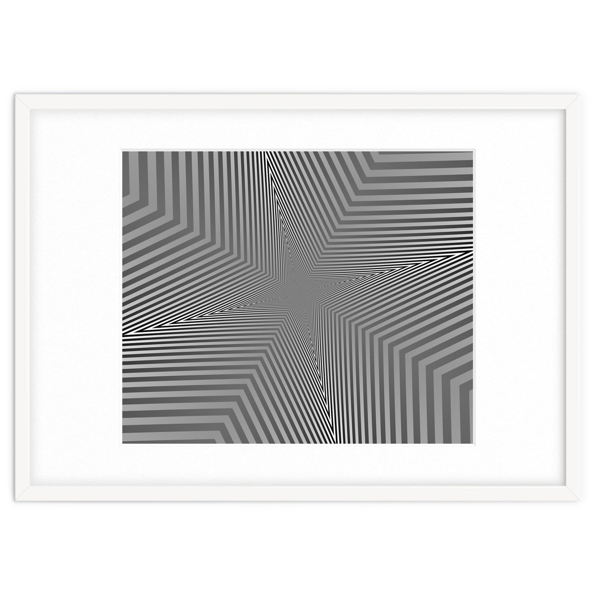 Abstract Triangle Pattern Geometric