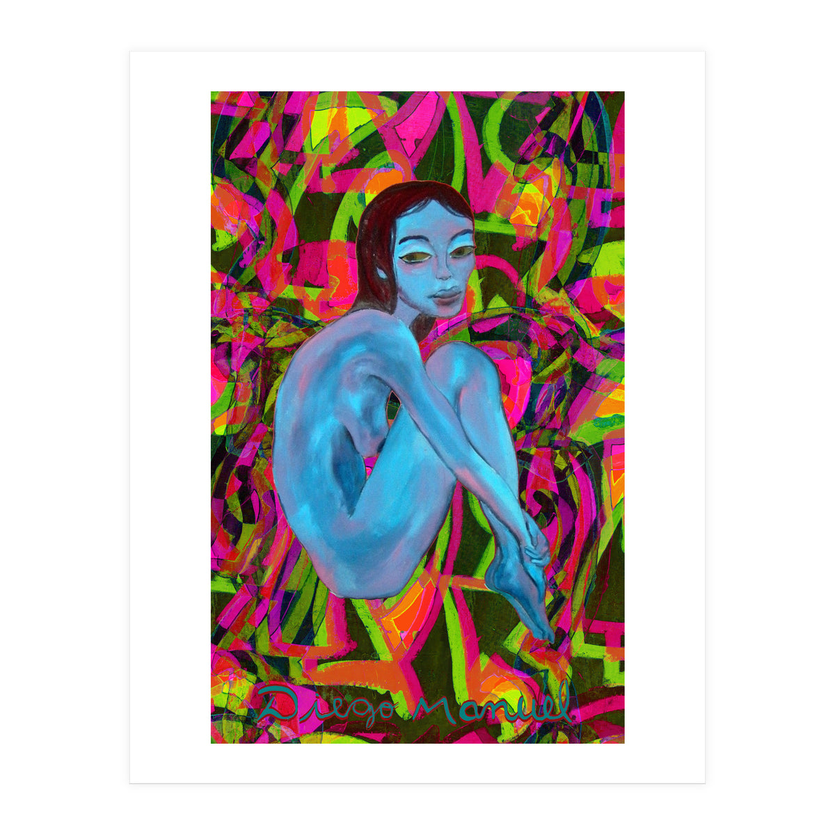 Blue Girl 3 (Print Only)