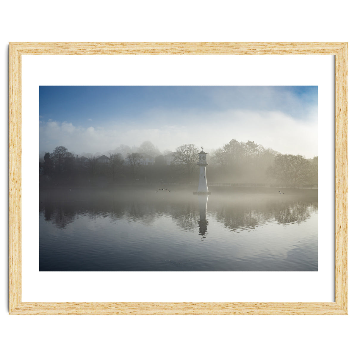 Mist on Roath Park Lake