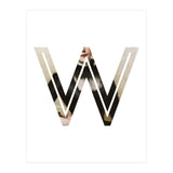 Letter W - (Impress) (Print Only) thumbnail