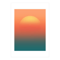 Ocean sunrise (Print Only)