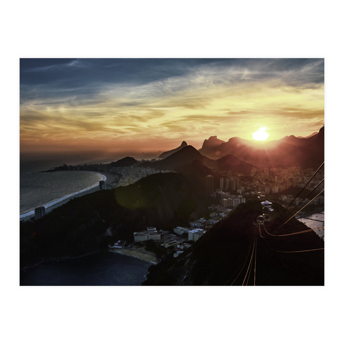Carioca Sunset 1 3x5 (Print Only)