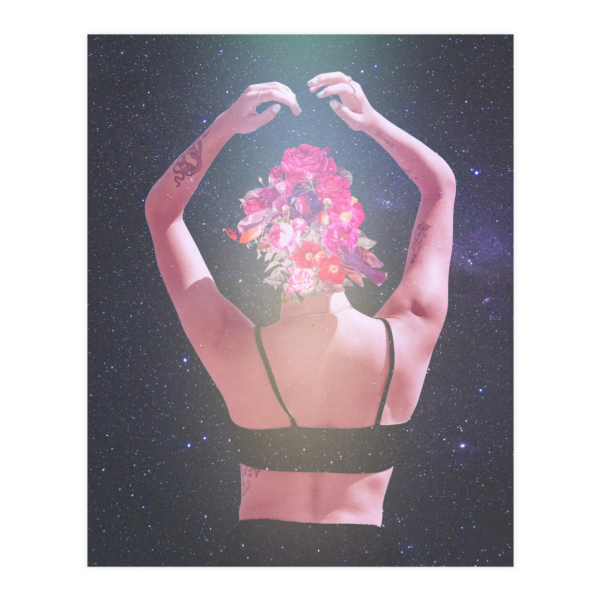 Sexy Blooming Flowers (Print Only)