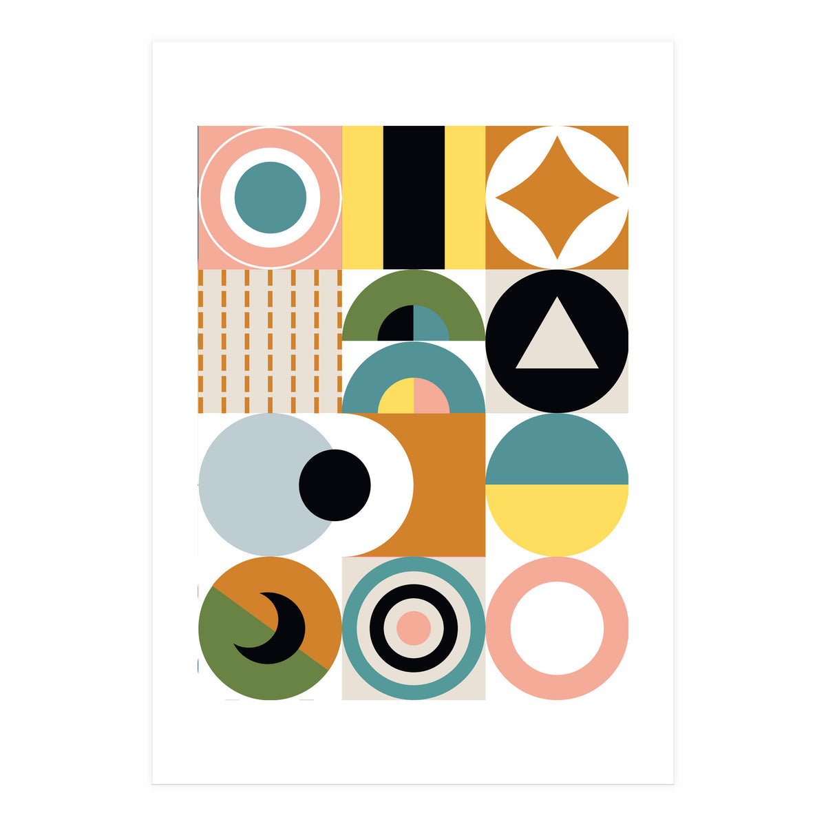 Mescolanza - Rebelion of Geometrica  (Print Only)