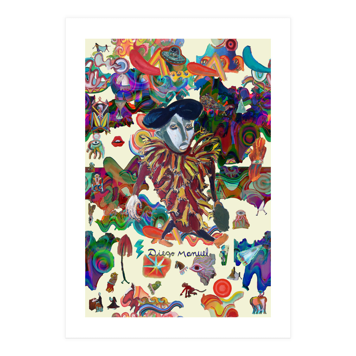 Graffitis 2021 Tapiz 48 B (Print Only)