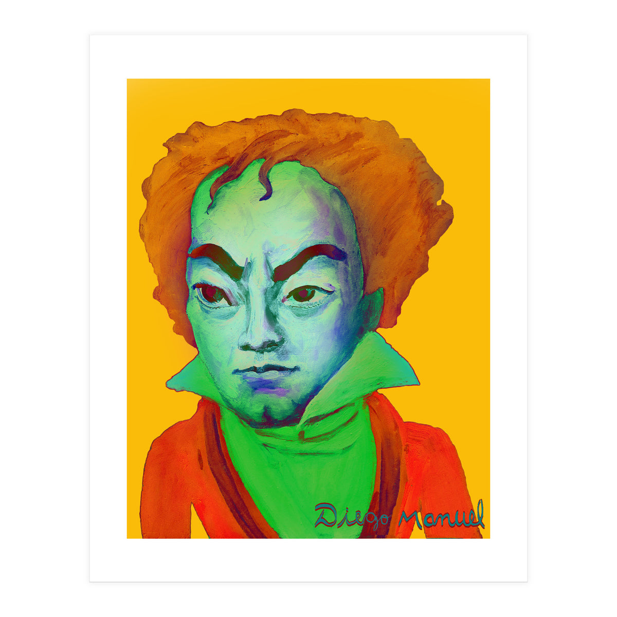 Beethoven Multicolor 2 (Print Only)