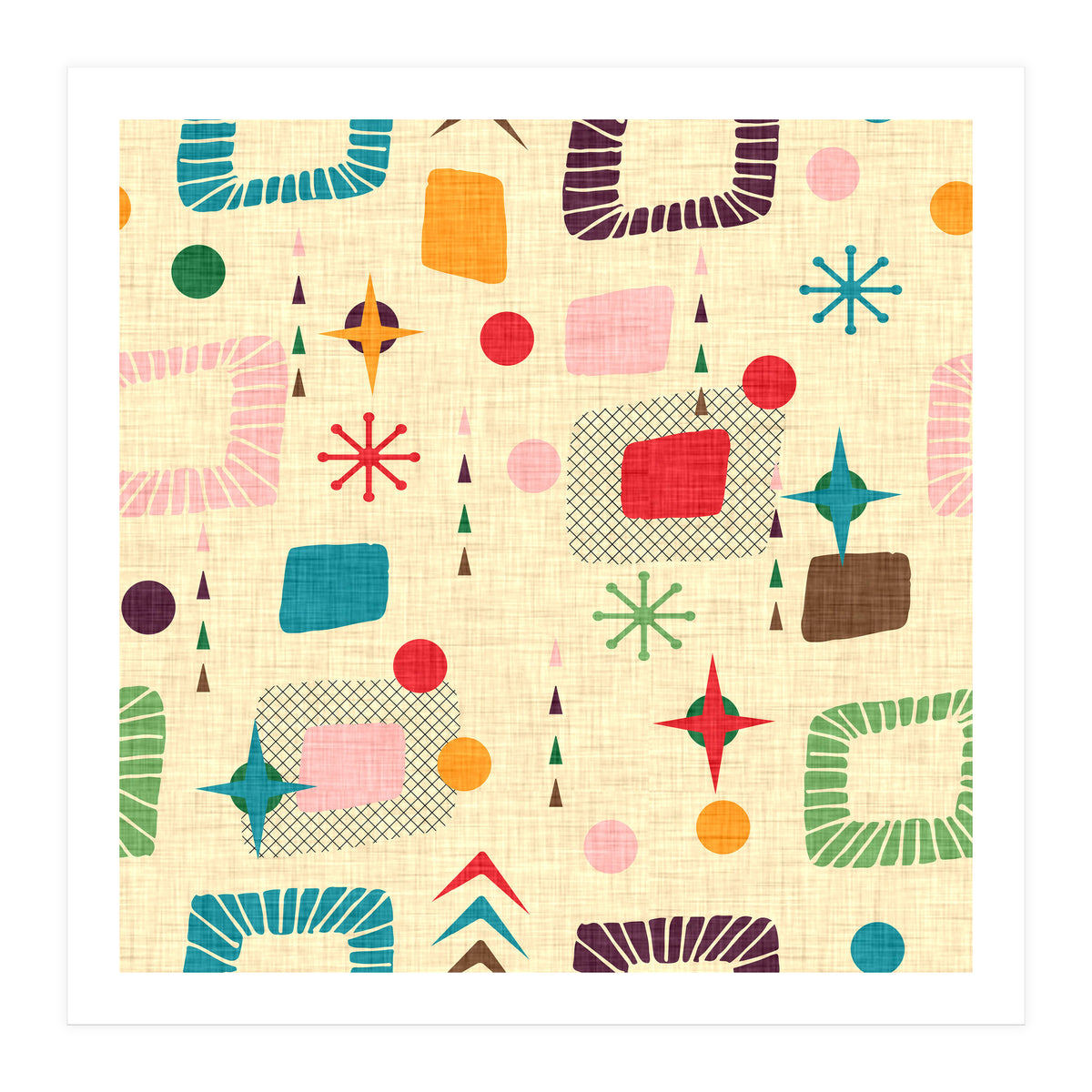 Atomic Pattern  (Print Only)