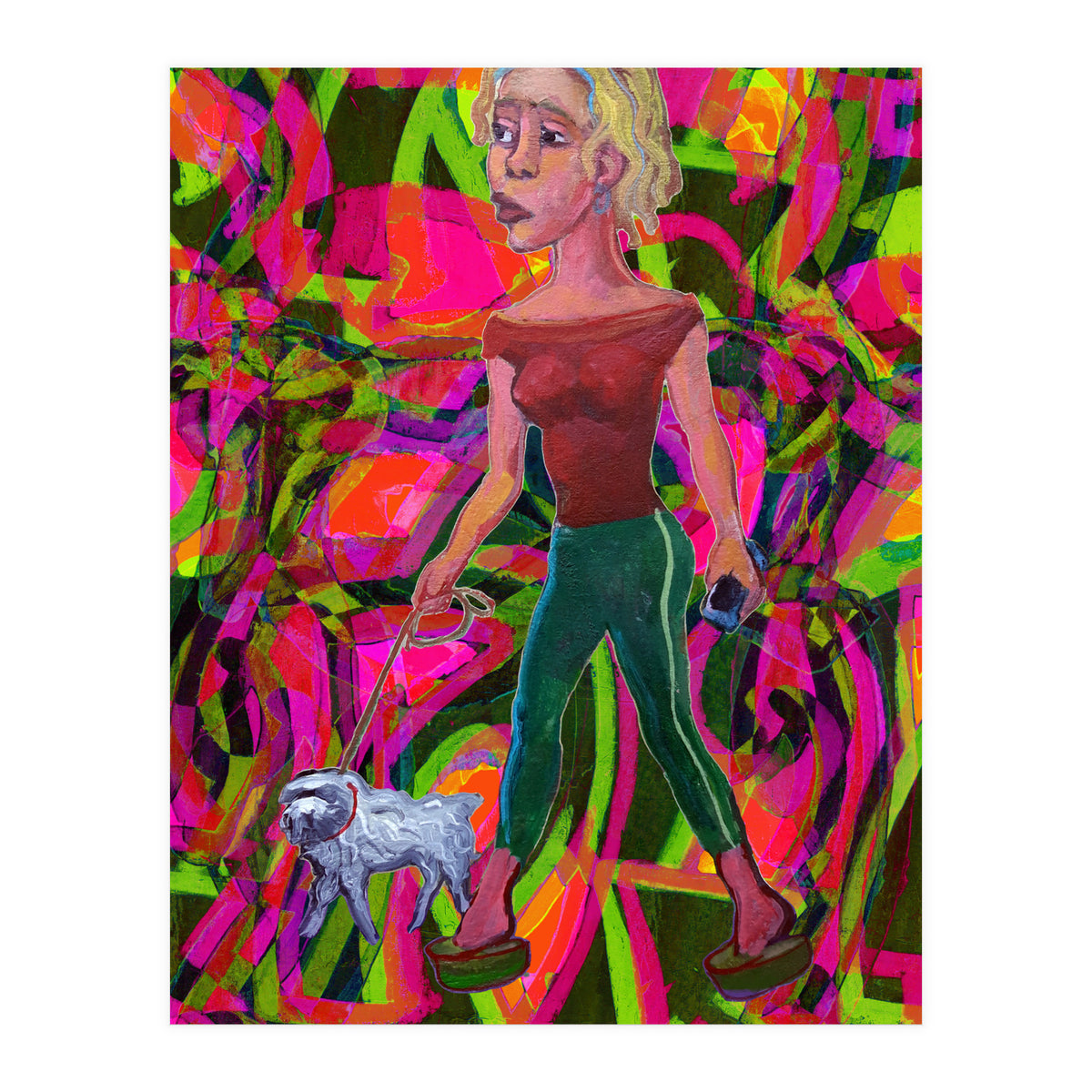 La Chica De Al Lado B (Print Only)