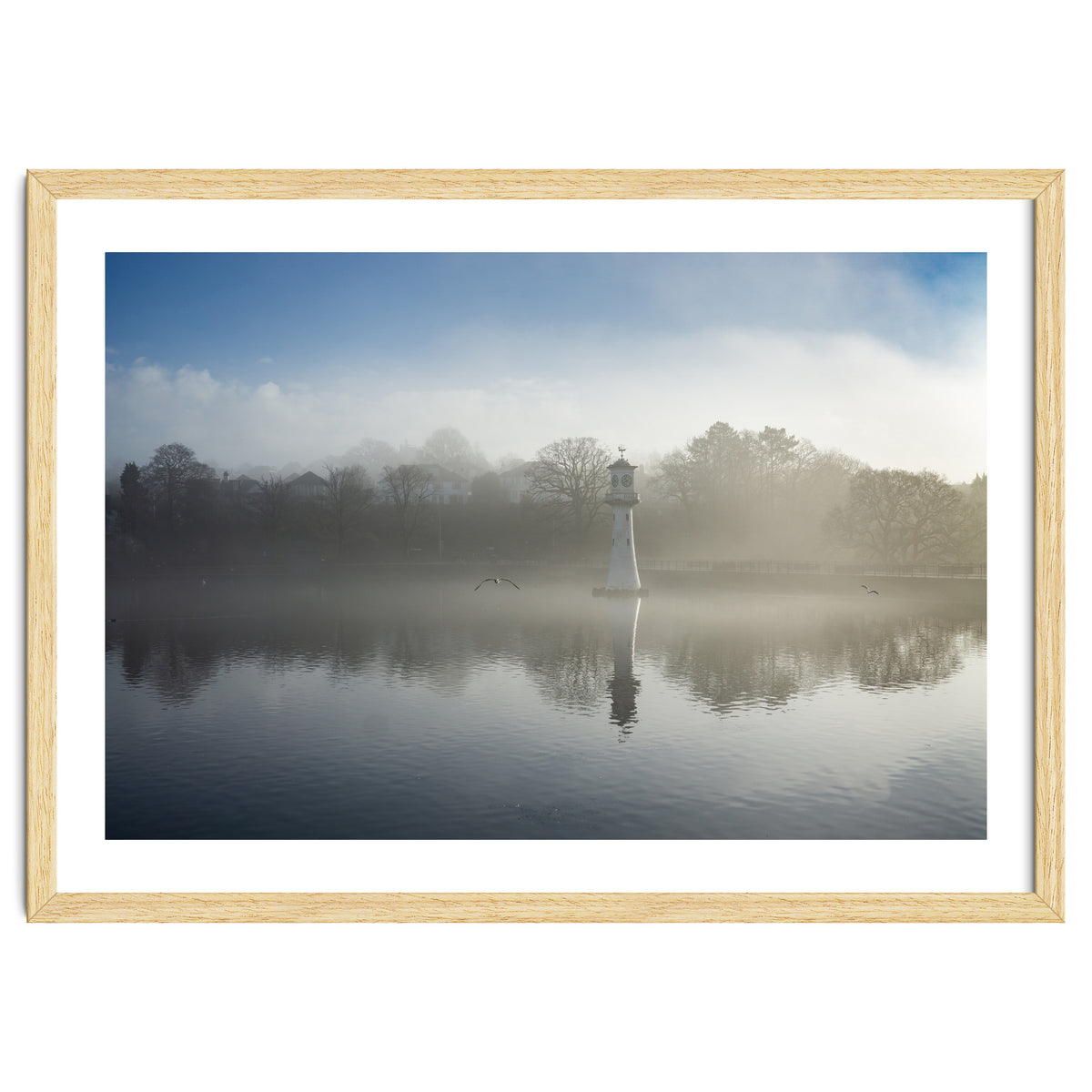 Mist on Roath Park Lake
