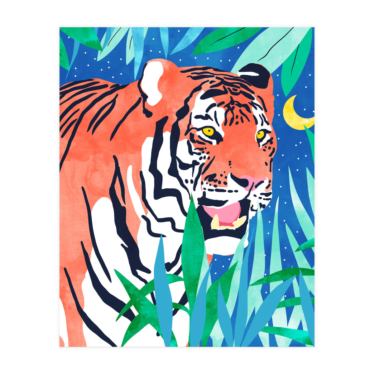Tiger Forest (Print Only)