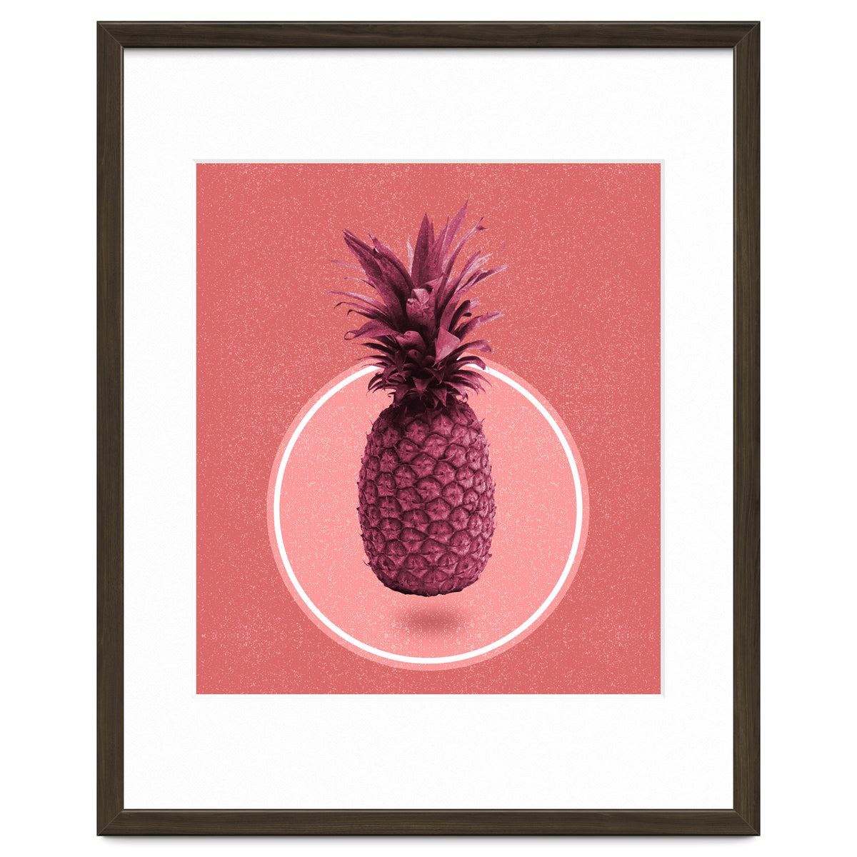 Purple Floating Pineapple