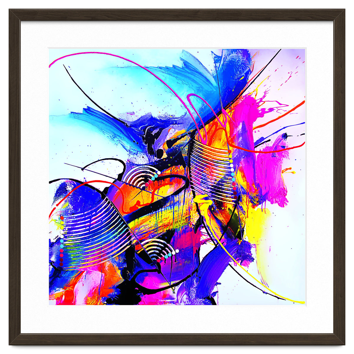 Abstract Art Britto - Qb293