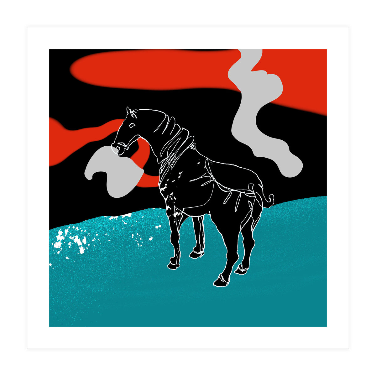 black Horse (Print Only)