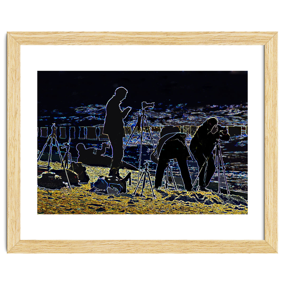 Photographers at the beach